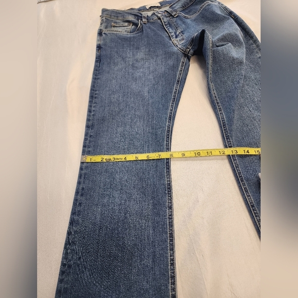NWT Tecovas Men's Blue Denim Jeans Slim Fit 5 Pockets, sz 30 X 34 - Picture 8 of 16